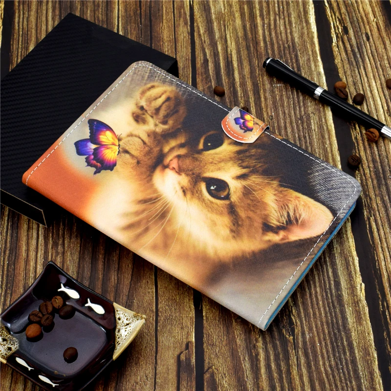 

Case For Lenovo Tab M10 HD 2nd Gen TB-X306F TB-X306X Cartoon Cat Leather Cover For Lenovo Tab M10 HD 2 2nd Generation Cover Case