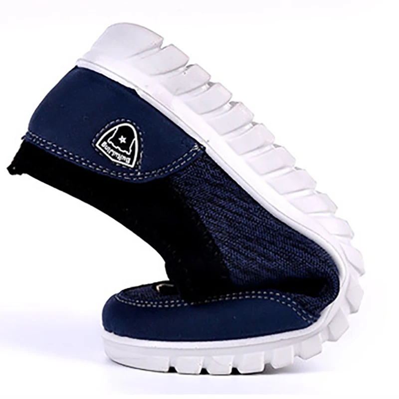 

2021 Summer Mesh Shoe Men Walking Loafers Breathable Men Casual Shoes Slip-On Male Shoes Loafers Driving Loafers 38-48