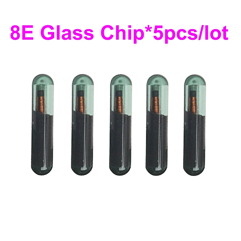 

5pcs/lot 8E Glass Chip TP32 ID8E Auto Transponder Chip Key Blank Car Key Chips Fit for Audi Remote Car Key