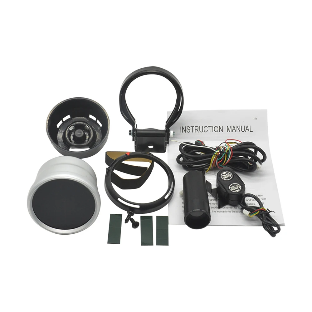 3 15 дюймов 80 мм Автомобильный цифровой тахометр 1000 об/мин датчик универсальный