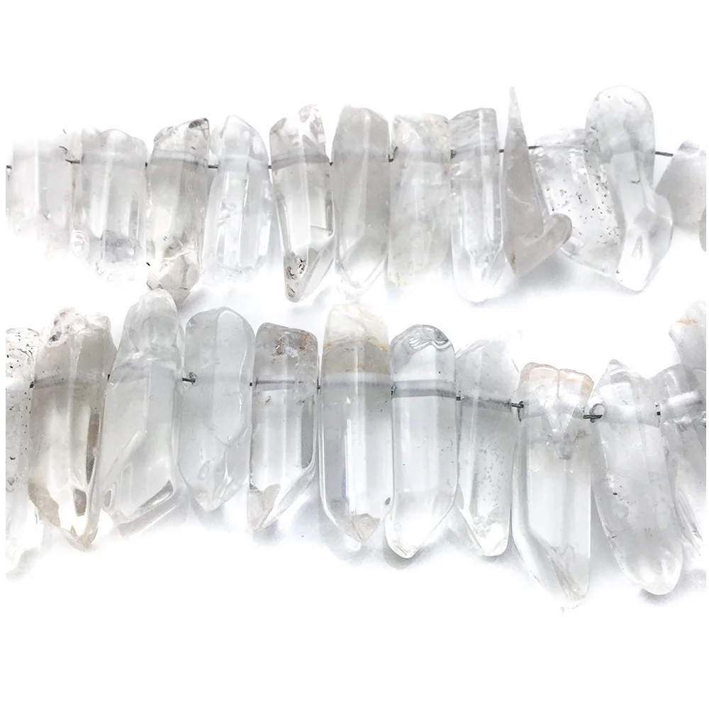 Натуральный белый кристалл оригинальный камень руда неправильная Колонка кулон