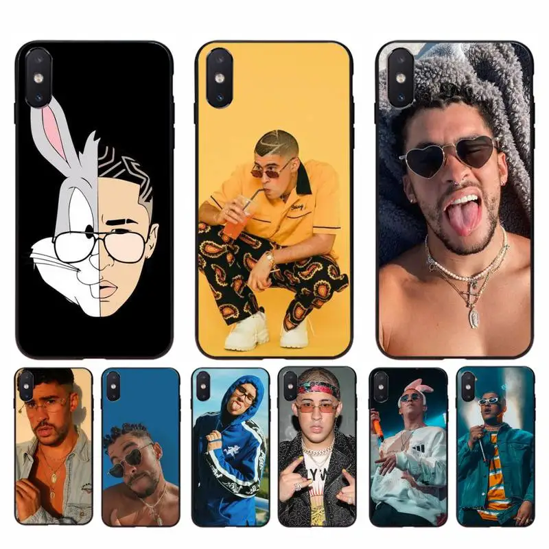 Чехол для телефона YNDFCNB bad bunny iphone 11 Pro Max X XS MAX 6 6s 7 8 plus 5 5S 5SE XR SE2020|Бамперы| |