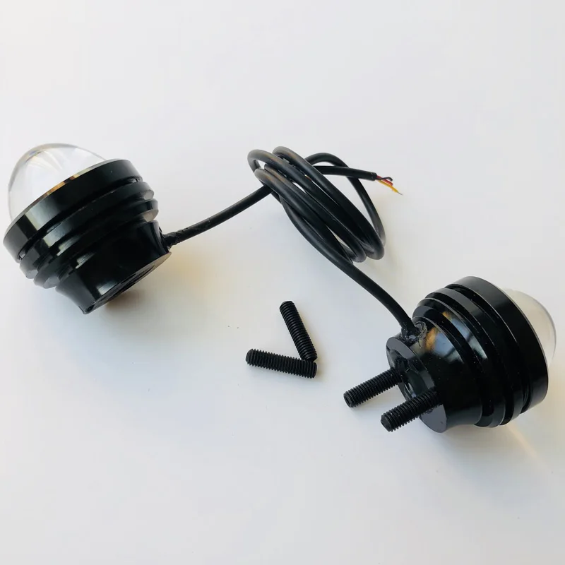 2 шт. Led орлиный глаз мигающий светильник Водонепроницаемый Автомобиль Мотоцикл