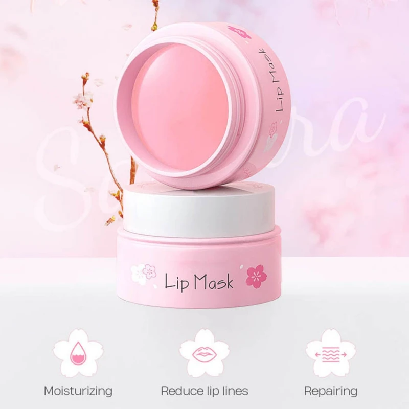 

8 г, маска для губ, Питательный Уход за губами, Увлажняющий Осветляющий линий губ, маска для сна, питательный увлажняющий бальзам для губ