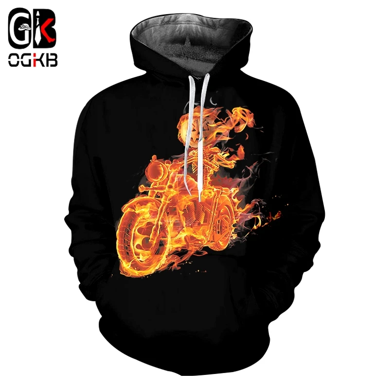 OGKB зимние женские/мужские хип-хоп уличные спортивные костюмы с длинными рукавами