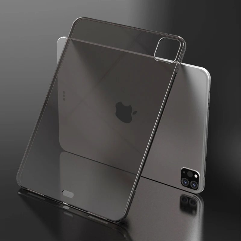 

Case For iPad 10.2 2019 MiNi 2 3 4 5 TPU Transparent Silicone Shockproof Cover For New iPad Pro 10.5 Air 1 2 Back Case