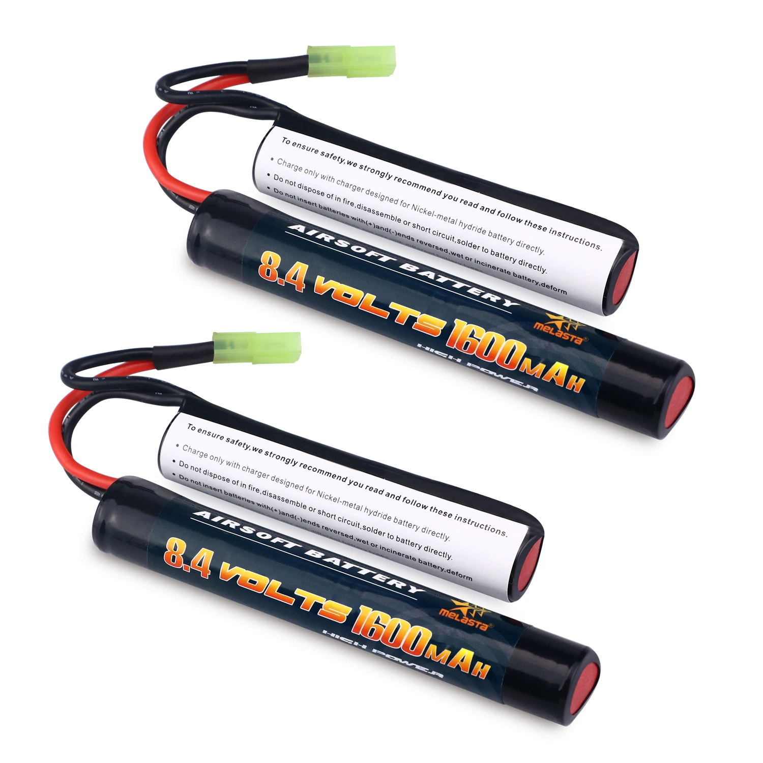 7S 2/3A 8 4 v 1600mAh Butterfly NunChuck NIMH батарейный блок с мини-разъемом Tamiya для страйкбола 2 шт |