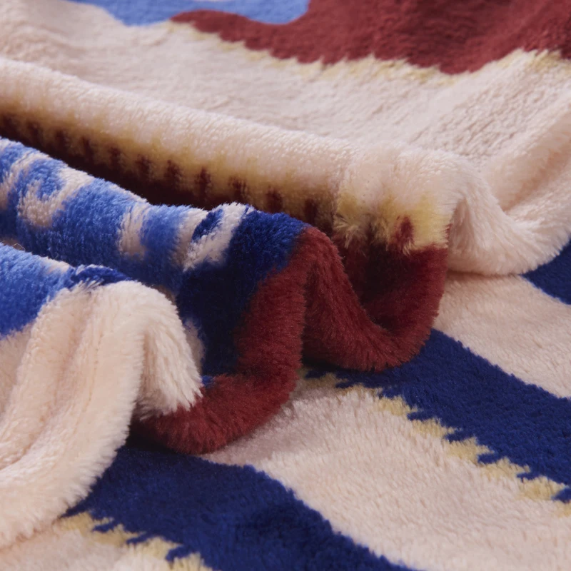 Брендовое домашнее текстильное покрывало для кровати в морском стиле зимние