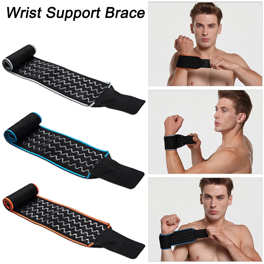 

Wrist Sweatbands Sports Wristbands with Anti-Slip Strips Suitable for Fitness, Basketball, Baseball, Gym Sports