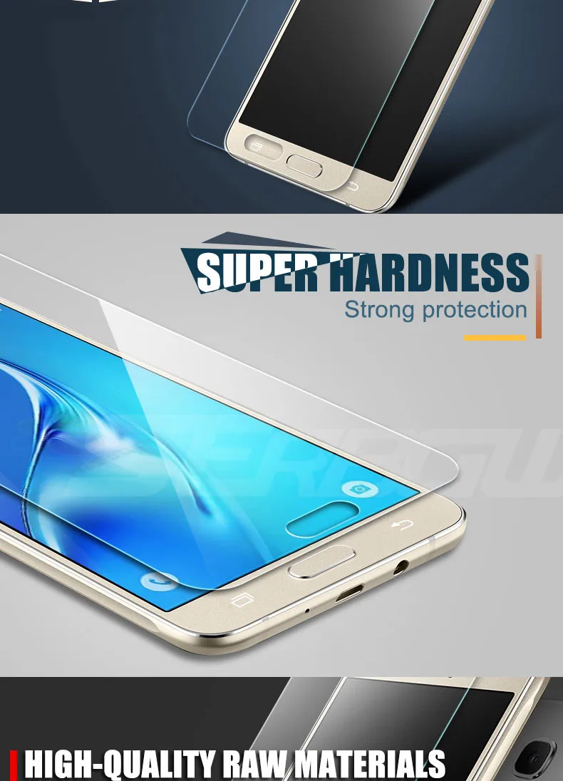 С уровнем твердости 9H Стекло для Samsung Galaxy A3 A5 A7 J3 J5 J7 A8 A6 плюс A9 Экран протектор Закаленное Стекло пленка