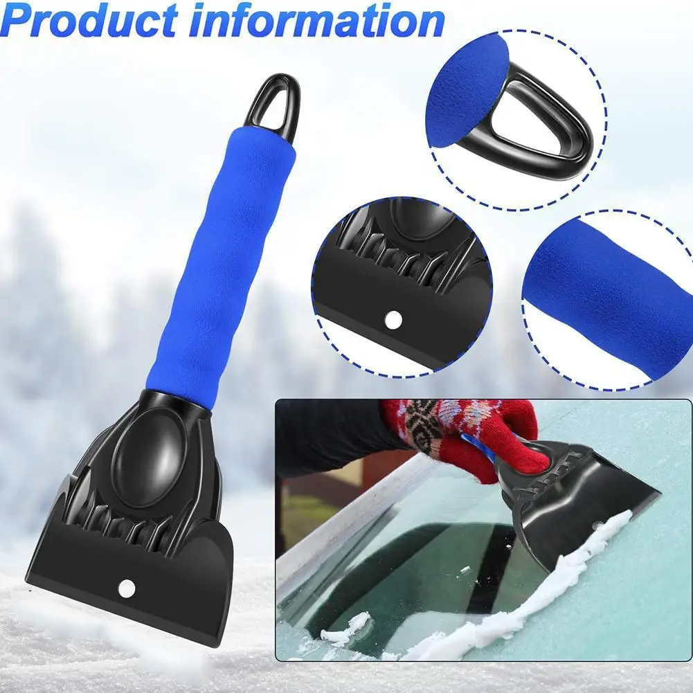 

1 Pcs Ice Scraper Snows Shovel Windshield Auto Defrosting Tackles Ice Winter Tool Special Draw-Shave Cleaning Rook Removal