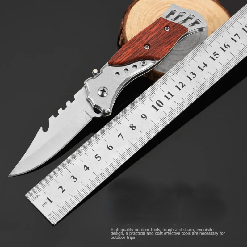 

Genuine Field Camping Outdoor High Hardness Folding Knife Handmade Collection Gift Easy To Carry Fruit