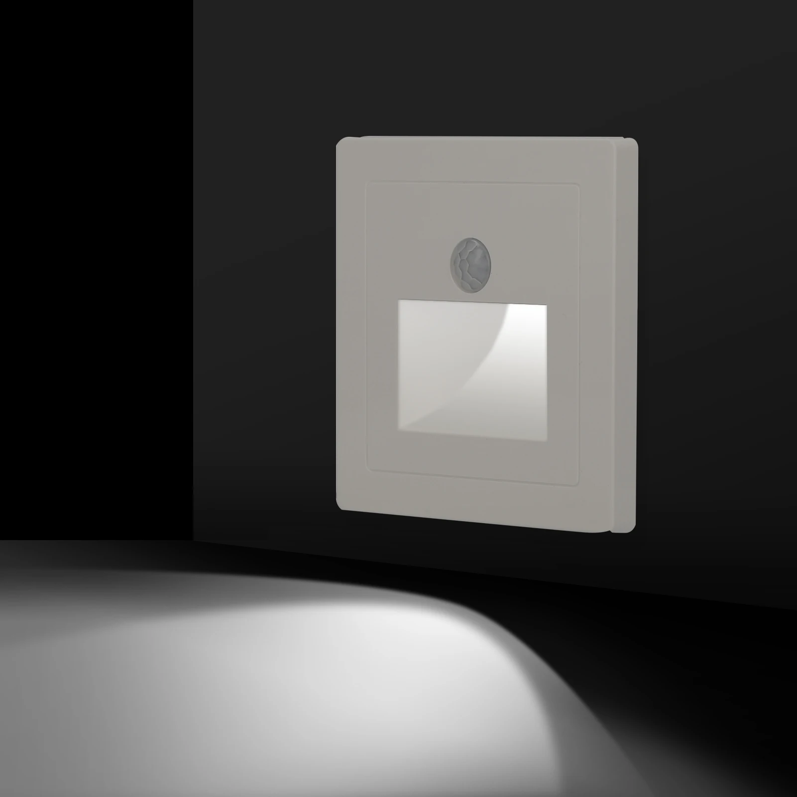 

Светодиодная подсветка с датчиком движения, проводной комнатный светильник для ступенек с активацией движением, с автоматическим управлен...