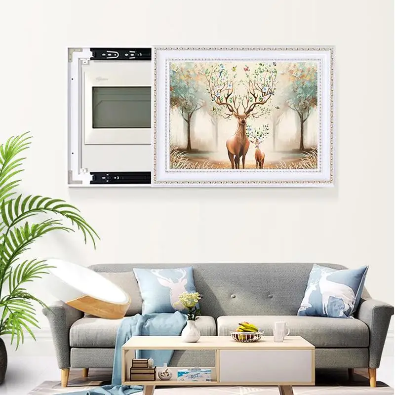 Электрическая коробка без дырочек для рисования Пуансонов декоративная краска