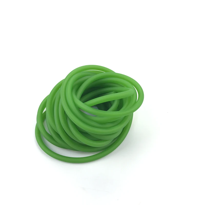 

Green Natural Latex Slingshots Yoga Rubber Tube 0.5-5M For Hunting Shooting High Elastic Tubing Band Accessories 2X5mm Diameter