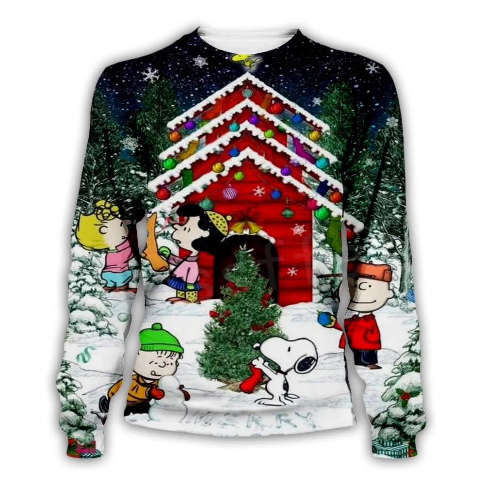 

Tessffel Christmas Animal Cartoon Santa Claus Colorful Casual Harajuku 3DfullPrint Hoodie/Sweatshirt/Jacket/ Men Women s-2