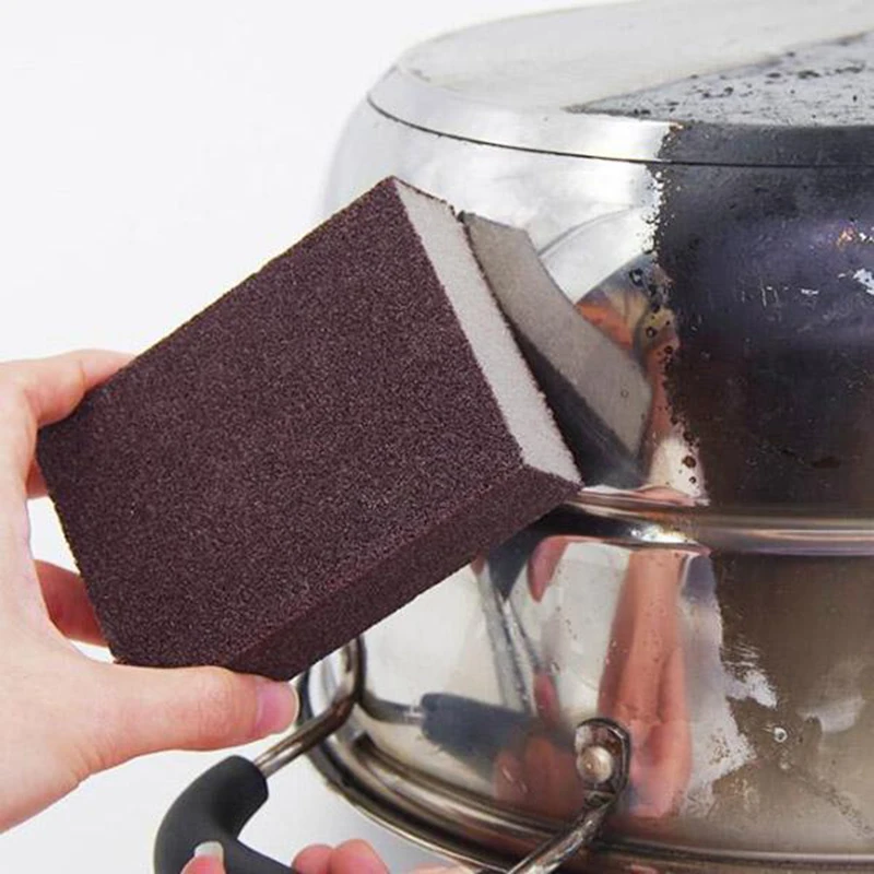 

Emery Decontamination Sponge Tile Brush With Handle Magic Powerful Decontamination Brush Kitchen Cleaning Tool For Kitchen