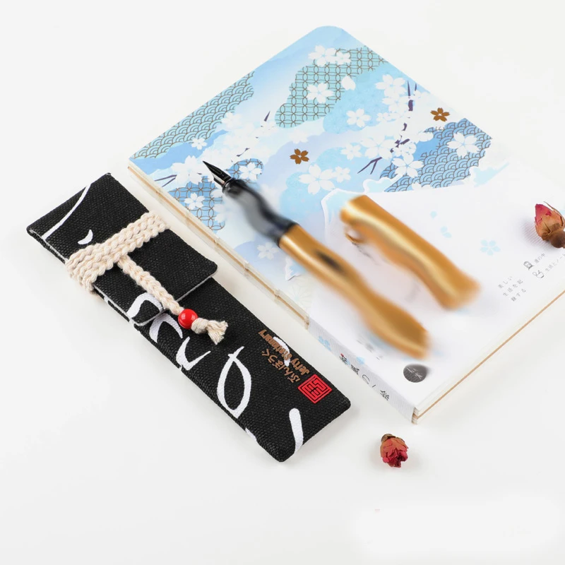 Тканевый чехол-карандаш с принтом в китайском стиле чехол для ручки канцелярских