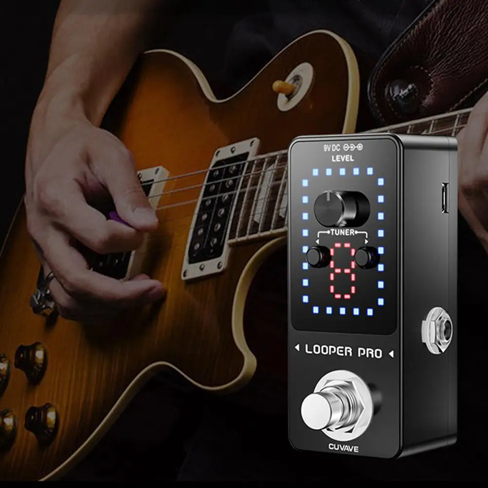 Guitar Effects Pedal Looper Recording Pro Effect Stompbox | Спорт и развлечения