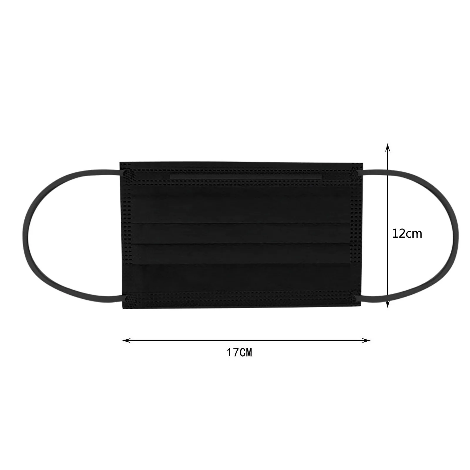 

50PCS Adult Multicolor Shinny Butterfly Printed Mask mascarilla Disposable Protective Industrial Three Layer Non-Woven Face Mask