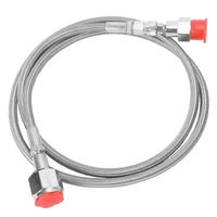 1pc 60 inches soda club to external co2 tank direct adapter silver connecter for soda maker