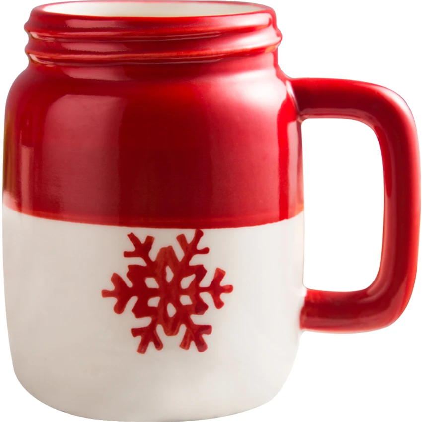 

European coffee cup rural couples creative ceramic mug cup large capacity coffee cup contracted water bottle