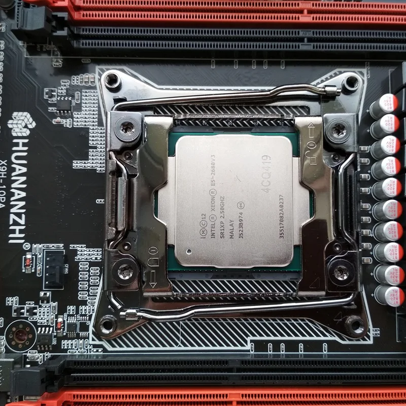 HUANANZHI X99-AD3 материнская плата с M.2 NVMe слот LGA2011-3 DDR3 4 канала 4 x USB3.0 10 x SATA3.0 Порты