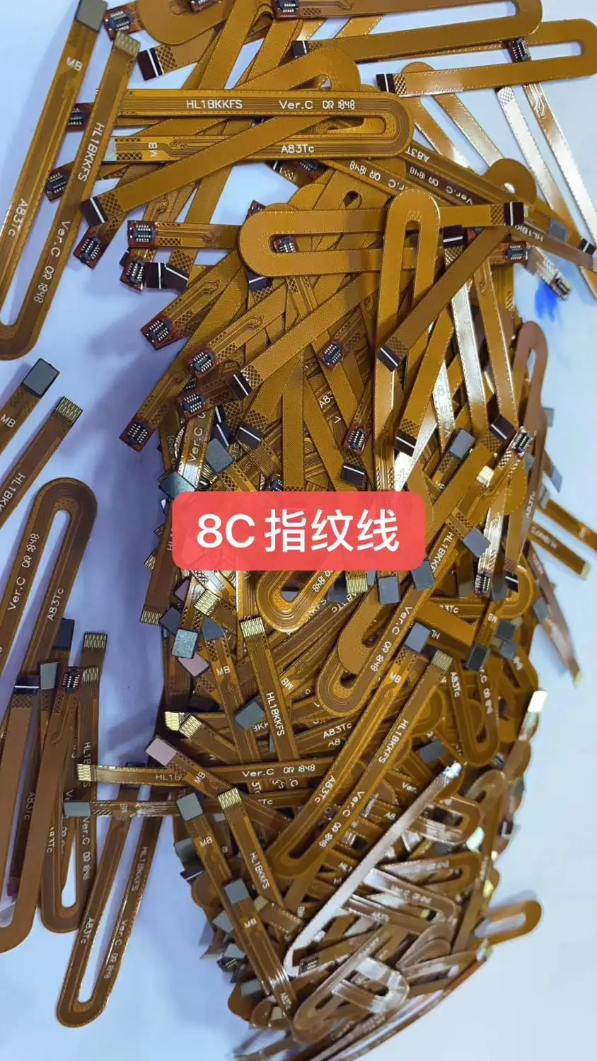 10 шт отпечатков пальцев Главная кнопка подключения Flex Для Huawei MaiMang 7 Honor Nova 4e 5i 8C 8X P