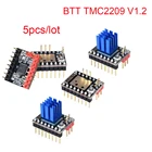 Драйвер BIGTREETECH TMC2209 V1.2 для шагового двигателя Uart StepStick, запчасти для 3D-принтера VS TMC2208 TMC2130, для SKR V1.4 mini E3 MKS Ender3