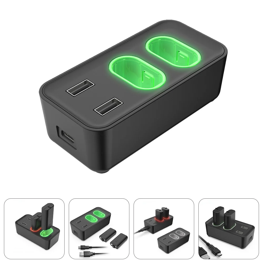 

Charging Dock Compatible with Series X Dual Slots USB Charging Station