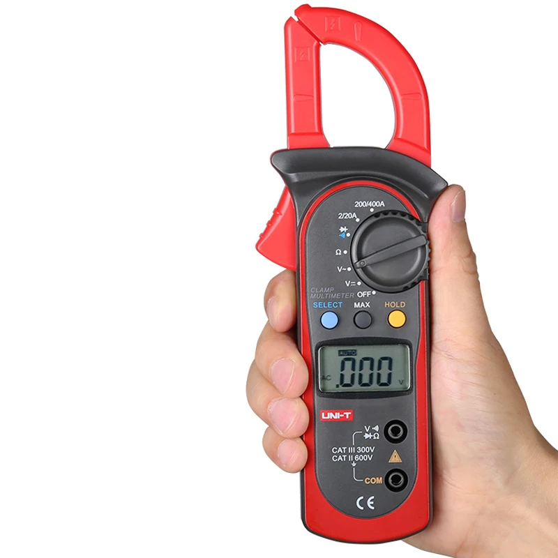 UNI-T Digital Clamp Meter AC DC Voltage Multimeter Ammeter  Electrician Tester 400-600A AC Current Electrical Instruments Tools