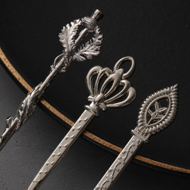 

1 Набор винтажных ложек, вилки, мини-ложки для кофе в Королевском Стиле