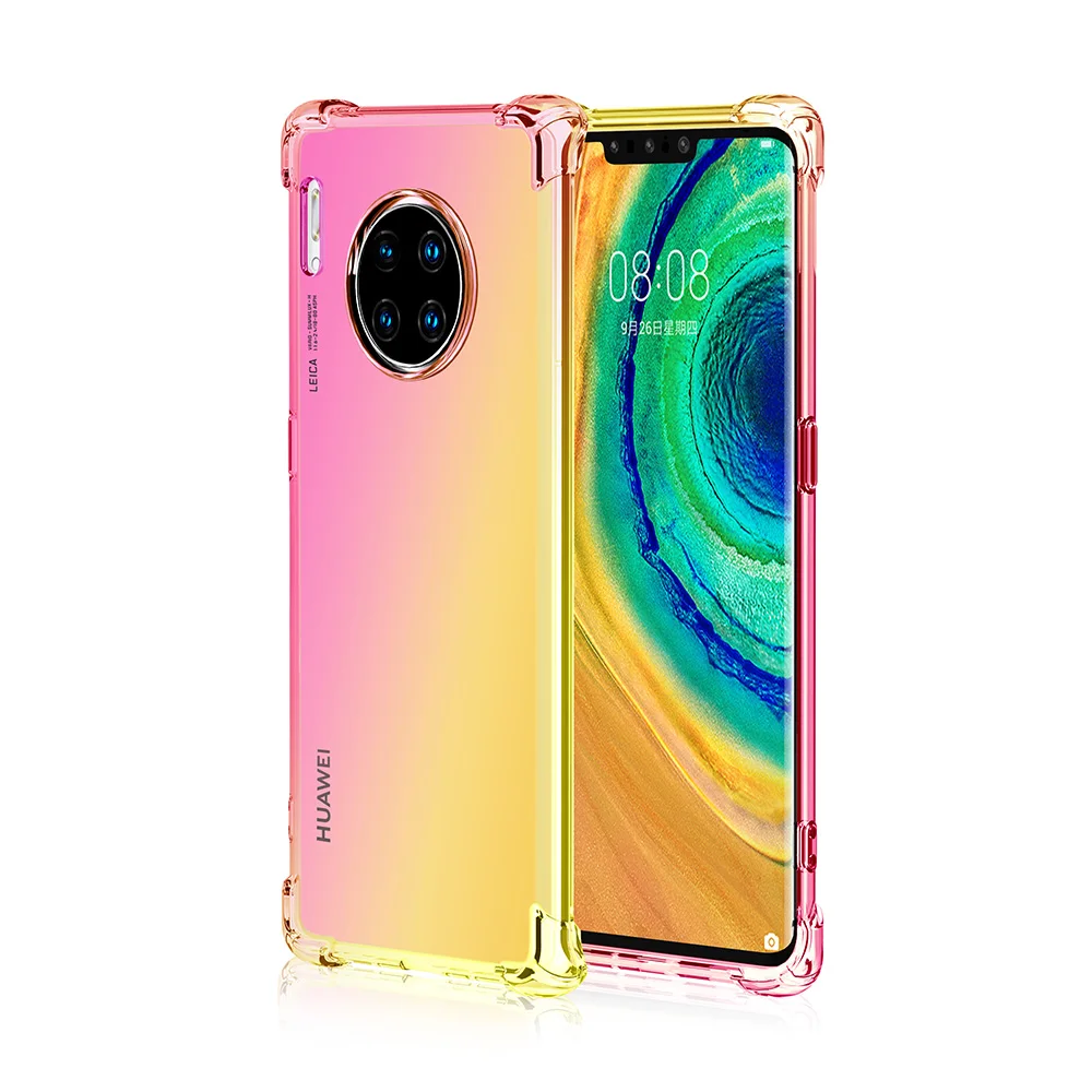 TPU Soft Back Cases Cover for Huawei P20 P30 Pro Lite 2019 P Smart Z Plus Phone Case Mate 20 20X 30 Bag |