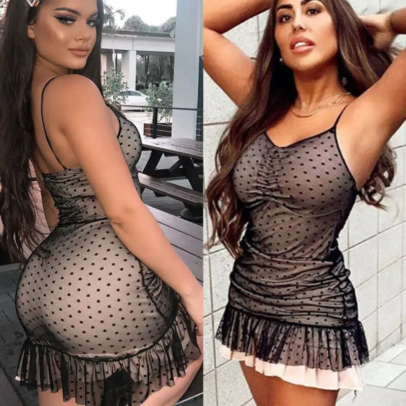 Модное летнее женское облегающее Бандажное платье Новинка 2020 года Женское без