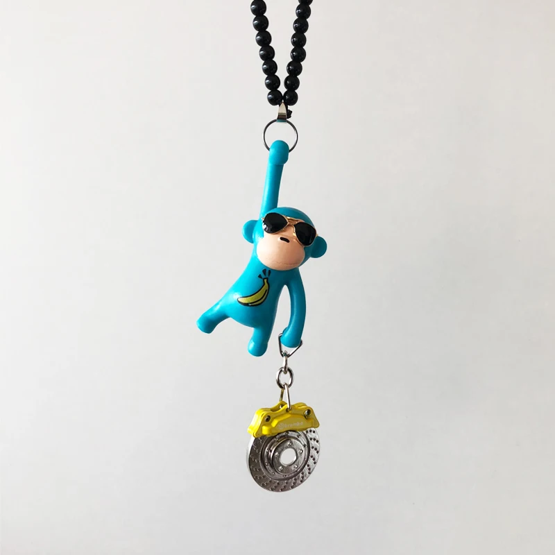 Лидер продаж подвеска в виде обезьяны зеркало заднего вида металлическая