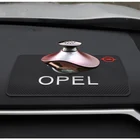 Автомобильный нескользящий коврик, ПВХ силиконовая Нескользящая Накладка для салона приборной панели Opel Astra Corsa Insignia Zafira Vectra OPC Mokka, 1 шт.