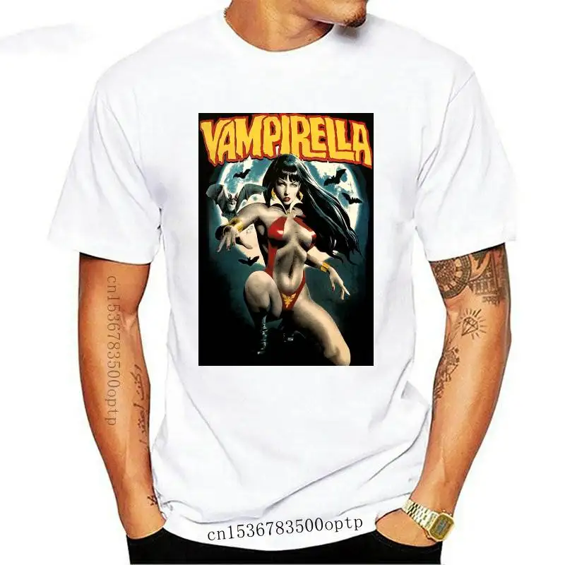 

New Vampirella - Bats and Moon T-shirt OFFICIALLY LICENSED