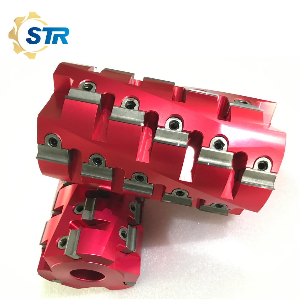 値段 刃先交換式スパイラルcutterheadヘリカルカッターヘッドと30 × 12 × 2.5ミリメートル超硬木工目地棒かんな成形機シェイパー