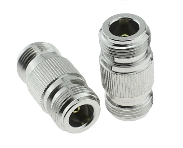 50pcs N Type Female To N Female Jack Double Straight RF Coaxial Adapter Connector