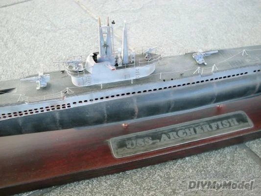 DIYMyModeI-submarino de pez de agua, juguete hecho a mano, rompecabezas, regalo de pel&iacute;cula-2