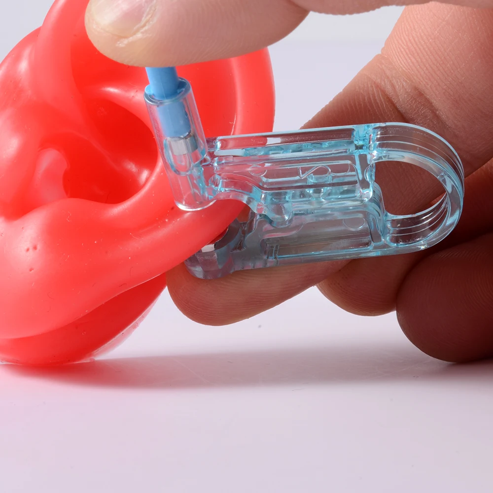 Disposable Sterile Ear Piercing Unit Cartilage Painless Healthy With Stud Asepsis Gun New Piercer Tool | Украшения и аксессуары