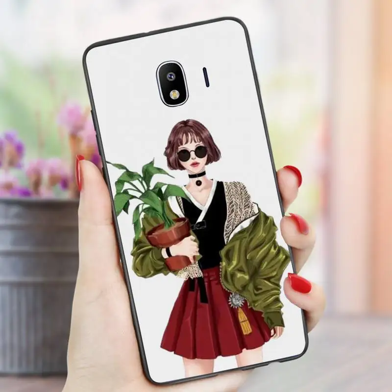 

Cartoon Killer Leon Uncle Girl Phone Case For Samsung A01 A10s A20s A30S A31 A40 A50S A51 A70 A71 A80 Soft nax fundas cover