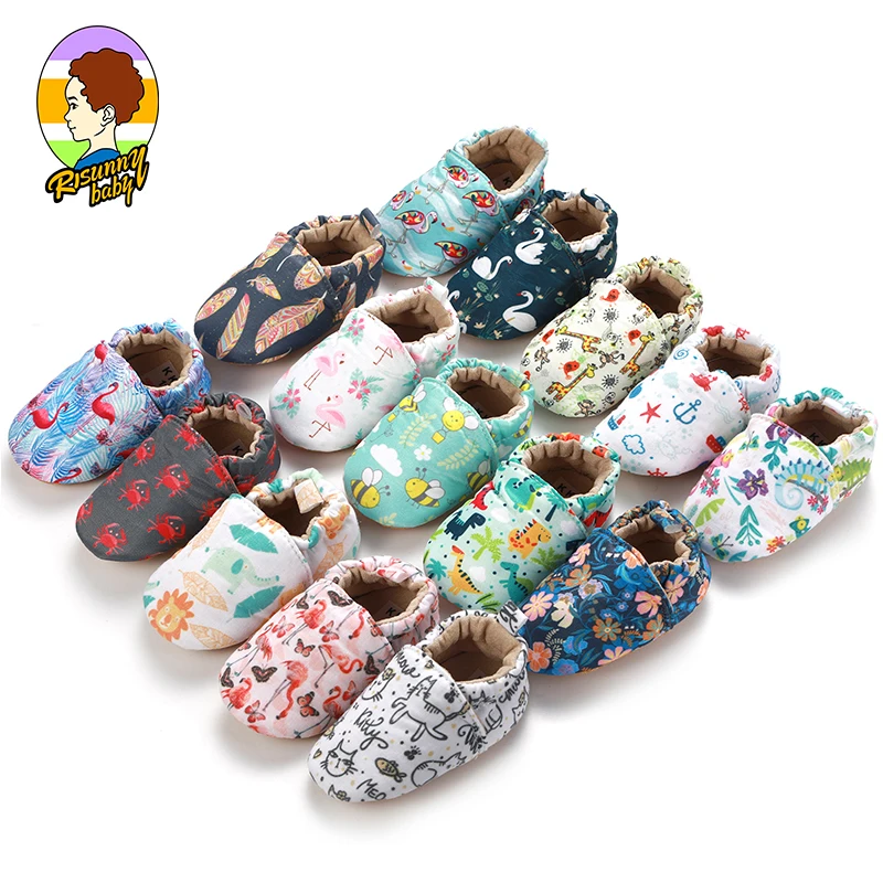 Risunnybaby/Обувь для маленьких мальчиков и девочек Обувь малышей новорожденных с