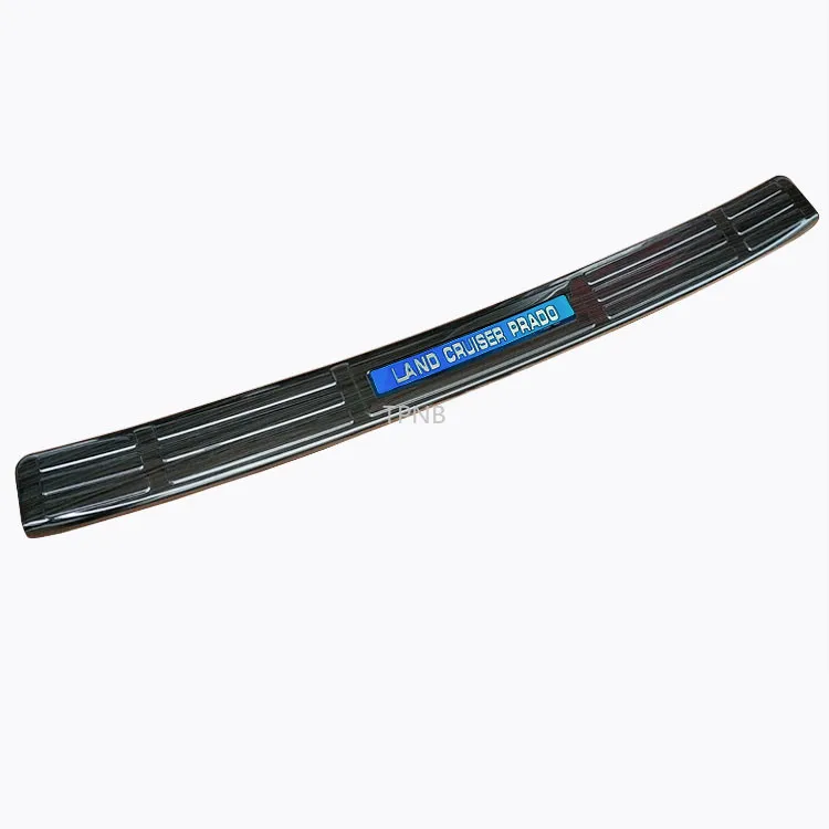 Внутренняя и внешняя задняя защита из нержавеющей стали для Toyota Land Cruiser Prado 120 2003