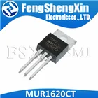 10pcslot New  MUR1620CT 1620CT MUR1620CTG MUR1620 1620CTG TO-220 16A 200V Schottkyfast recovery diode  common cathode
