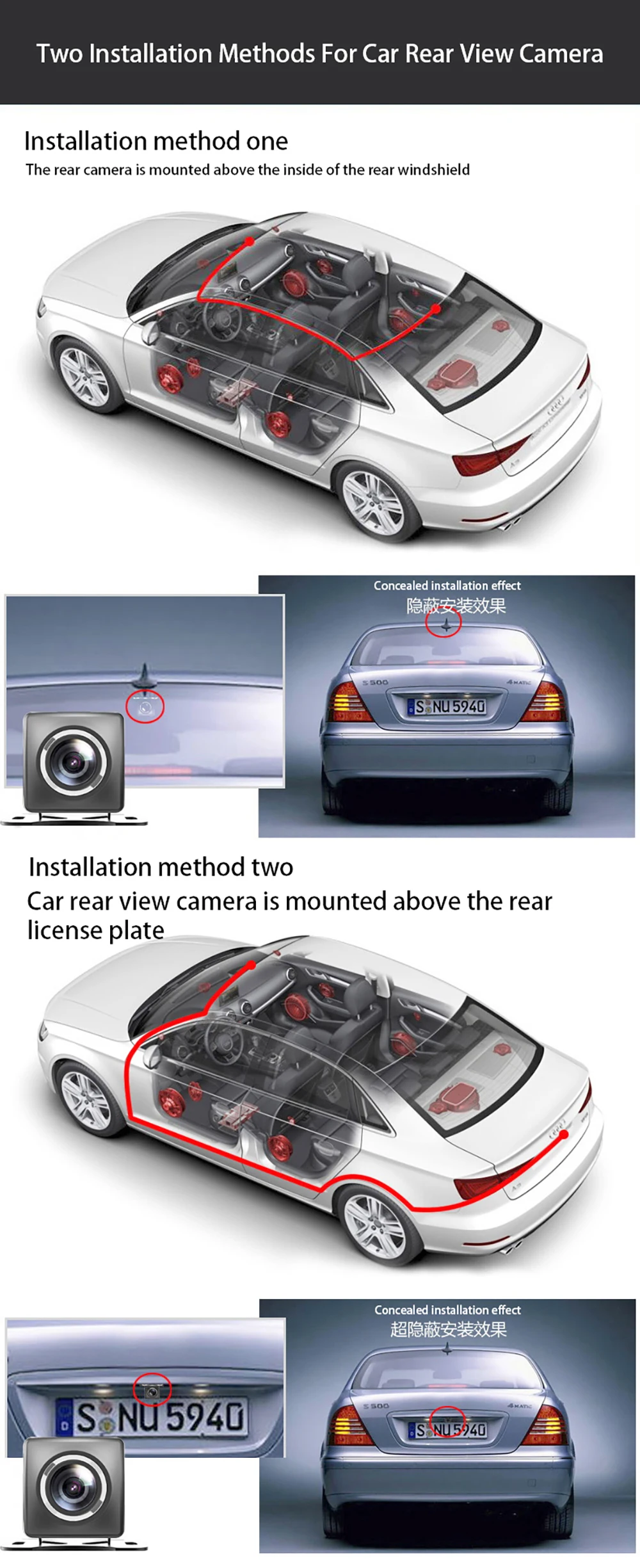 Dash Cam поток зеркало заднего вида автомобиля Dvr зеркало Dash камера двойная камера для автомобиля Full Hd привод рекордер ночного видения 10〞сенсорный экран