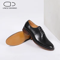 uncle saviano oxford formal dress shoes wedding man shoe party office business fashion designer genuine leather best man shoes