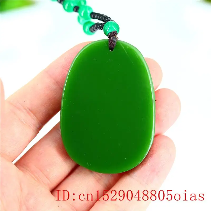 Зеленый Нефритовый дракон феникс кулон для модных подарков очарование резное