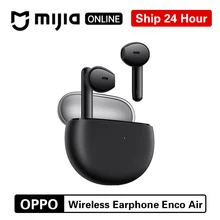 OPPO Enco air Wireless Earphone Bluetooth 5.2 TWS AAC SBC EarBuds In-Ear Headset Waterproof IPX4 With Mic 12mm Dynamic Headphone