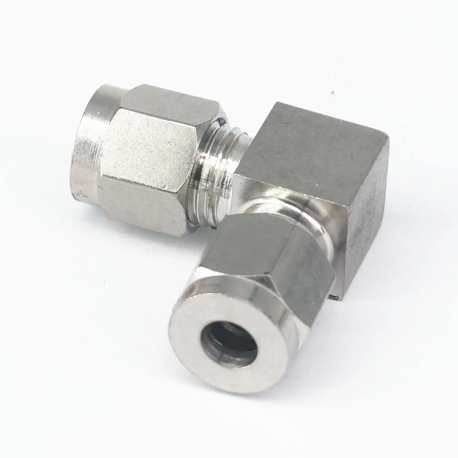 Фитинг для трубы O/D 8 мм равномерный колено 304 нержавеющая сталь обжимной